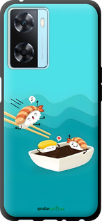 TPU чехол Суші для Oppo A57s - 6354b-2931 изображение 