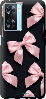 TPU чехол Coquette Ribbons Dark Coquette для Oppo A57s - 6767b-2931 изображение 
