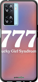 TPU чехол 'Aesthetic Aura Gradient 777 Lucky Energy' для Oppo A57s изображение 3