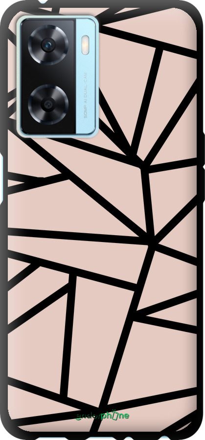 TPU чехол Абстракция 2 для Oppo A57s - 4872b-2931 изображение 