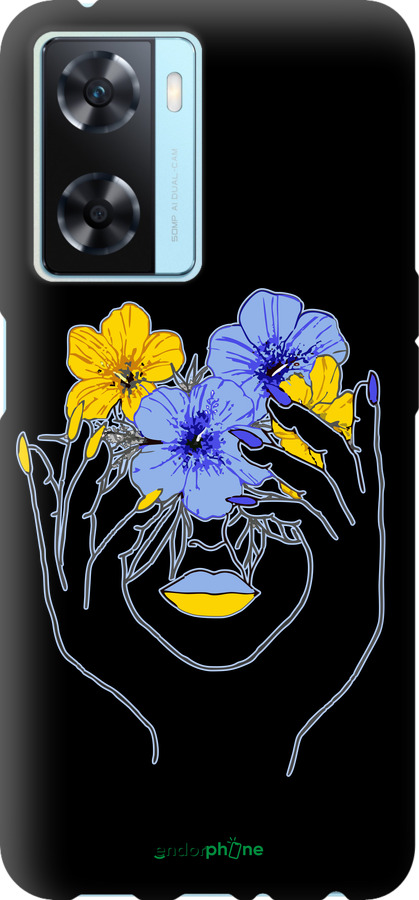 TPU чехол Дівчина v4 для Oppo A57s - 5276b-2931 изображение 