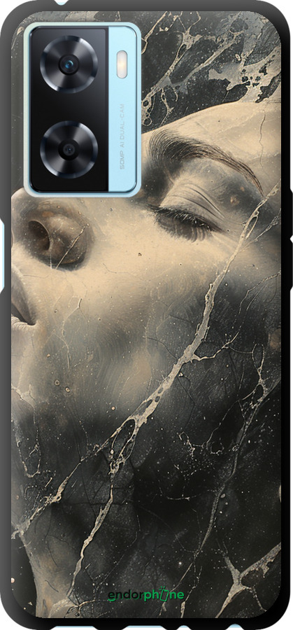 TPU чехол Мраморная женщина для Oppo A57s - 6040b-2931 изображение 
