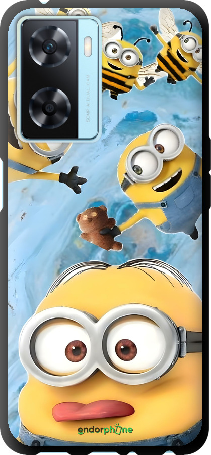 TPU чехол Миньоны для Oppo A57s - 6386b-2931 изображение 