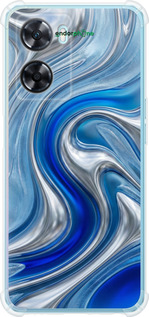 Силіконовий протиударний с посиленими кутами чехол Liquid Chrome для Oppo A57s - 6781sp-2931 изображение 