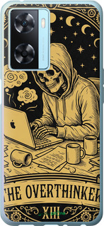 Силиконовый чехол 'The Overthinker' для Oppo A57s изображение 1