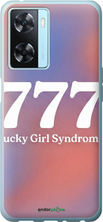 Силиконовый чехол 'Aesthetic Aura Gradient 777 Lucky Energy' для Oppo A57s изображение 7