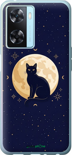 Силиконовый чехол 'Cute Cat Celestial/Witchy' для Oppo A57s изображение 13