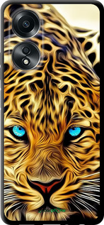 TPU чехол Леопард для Oppo A58 4G - 6611b-3184 изображение 