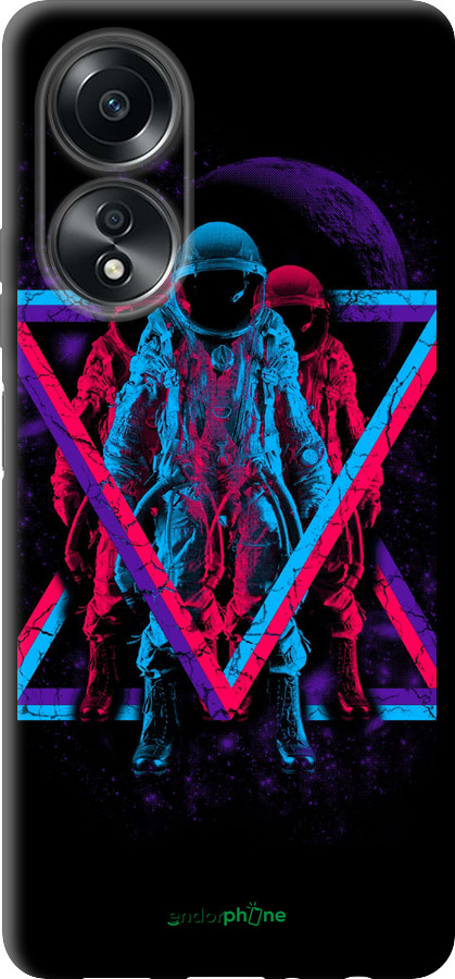 TPU чехол Astronomical для Oppo A58 4G - 4153b-3184 изображение 