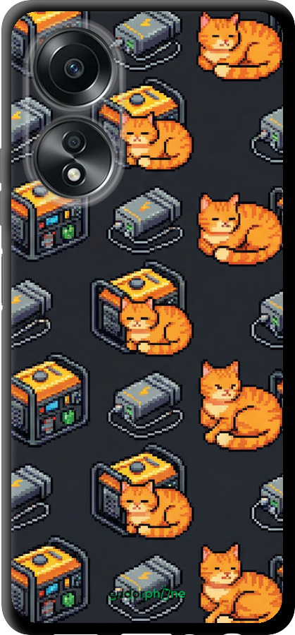 TPU чехол Autonomous Zone для Oppo A58 4G - 6771b-3184 изображение 