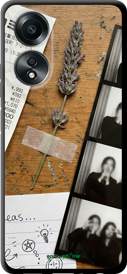 TPU чехол Aesthetic Scrapbook Collage для Oppo A58 4G - 6773b-3184 изображение 