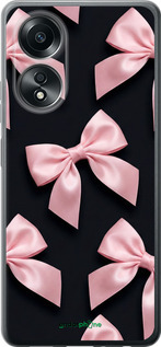 Силиконовый чехол Coquette Ribbons Dark Coquette для Oppo A58 4G - 6767u-3184 изображение 
