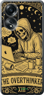 Силіконовий чохол 'The Overthinker' для Oppo A58 4G зображення 1