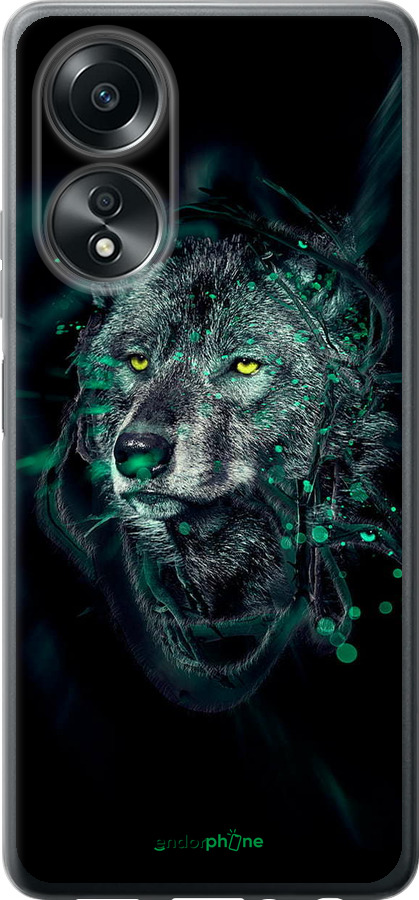 Силіконовий чехол Wolf для Oppo A58 4G - 6610u-3184 изображение 