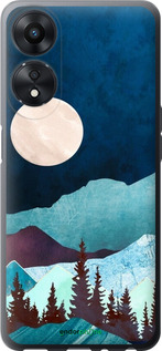 Силіконовий чехол Гірська ідилія нічний краєвид для Oppo A78 5G - 6488u-3169 изображение 