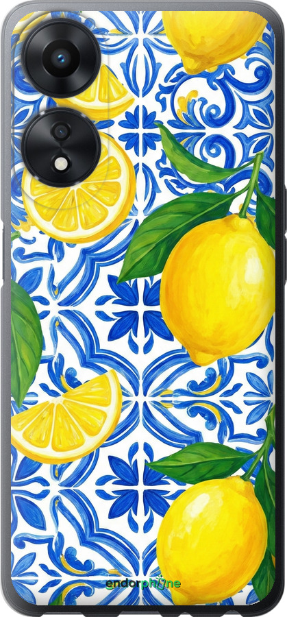 Силіконовий чехол Grocery Girl Italian Summer для Oppo A78 5G - 6766u-3169 изображение 