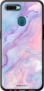 TPU чехол Нежный мрамор для Oppo A12 - 6310b-2557 изображение 