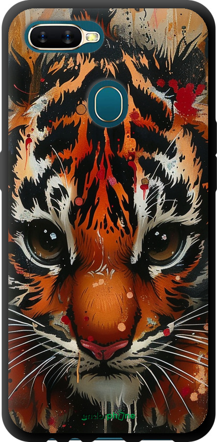 TPU чехол Mini tiger для Oppo A5S - 6052b-1892 изображение 