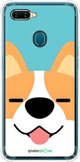 Силикон с усиленными углами чехол Корги для Oppo A5S - 6280sp-1892 изображение 
