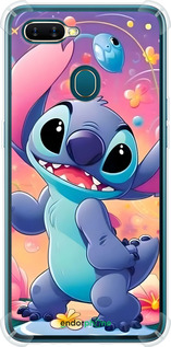 Силіконовий протиударний с посиленими кутами чехол Стич 2 для Oppo A5S - 6371sp-1892 изображение 