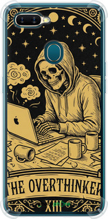 Силикон с усиленными углами чехол The Overthinker для Oppo A12 - 6774sp-2557 изображение 