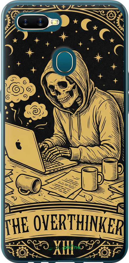 2D пластиковый чехол The Overthinker для Oppo A12 - 6774t-2557 изображение 