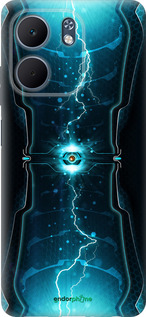 Силиконовый чехол Молнии в цилиндре для Oppo A5X 4G/5G - 120u-4090 изображение 