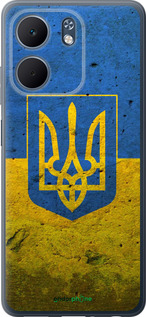 Силиконовый чехол Флаг и герб Украины 2 для Oppo A5X 4G/5G - 378u-4090 изображение 