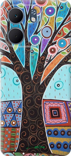 Силиконовый чехол Арт-дерево для Oppo A5X 4G/5G - 4008u-4090 изображение 