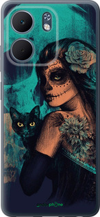 Силиконовый чехол Fantasy girl для Oppo A5X 4G/5G - 4133u-4090 изображение 