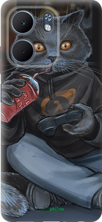 Силиконовый чехол gamer cat для Oppo A5X 4G/5G - 4140u-4090 изображение 