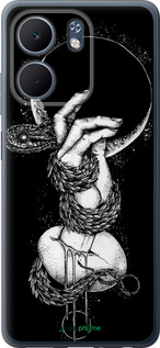 Силіконовий чехол Змія в руці для Oppo A5X 4G/5G - 4149u-4090 изображение 