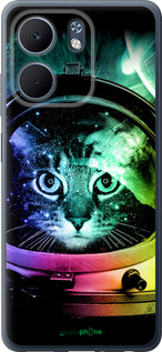 Силиконовый чехол Кот-астронавт для Oppo A5X 4G/5G - 4154u-4090 изображение 