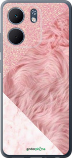 Силиконовый чехол Розовые текстуры для Oppo A5X 4G/5G - 4343u-4090 изображение 