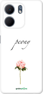 Силиконовый чехол Пион для Oppo A5X 4G/5G - 4366u-4090 изображение 