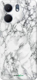 Силиконовый чехол Мрамор белый для Oppo A5X 4G/5G - 4480u-4090 изображение 