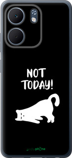 Силиконовый чехол Уставший кот для Oppo A5X 4G/5G - 4535u-4090 изображение 