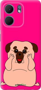 Силиконовый чехол Весёлый мопс для Oppo A5X 4G/5G - 4908u-4090 изображение 