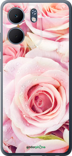 Силиконовый чехол Розы для Oppo A5X 4G/5G - 525u-4090 изображение 