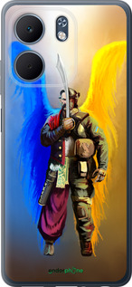 Силиконовый чехол Воин-Ангел для Oppo A5X 4G/5G - 5317u-4090 изображение 