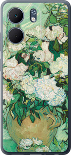 Силіконовий чехол Вінсент Ван Гог. Ваза з трояндами для Oppo A5X 4G/5G - 5543u-4090 изображение 