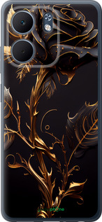 Силиконовый чехол Роза 3 для Oppo A5X 4G/5G - 5552u-4090 изображение 