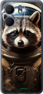 Силиконовый чехол Raccoon austronaut для Oppo A5X 4G/5G - 5581u-4090 изображение 