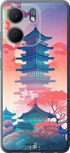 Силіконовий чехол Японія монастир для Oppo A5X 4G/5G - 5590u-4090 изображение 