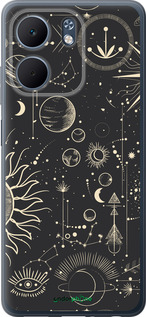 Силиконовый чехол Фаза луны для Oppo A5X 4G/5G - 5605u-4090 изображение 