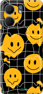 Силиконовый чехол Смайлы v3 для Oppo A5X 4G/5G - 5623u-4090 изображение 