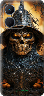 Силіконовий чехол Череп 2 для Oppo A5X 4G/5G - 5652u-4090 изображение 