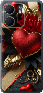 Силиконовый чехол 'Сердечки v2' для Oppo A5X 4G/5G изображение 1