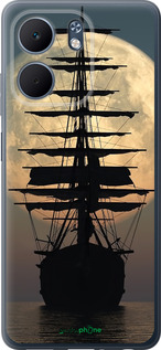 Силиконовый чехол Корабль для Oppo A5X 4G/5G - 5998u-4090 изображение 