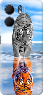 Силиконовый чехол Тигр для Oppo A5X 4G/5G - 6016u-4090 изображение 